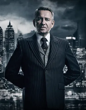 Caption: Trustworthy And Wise - Alfred Pennyworth Wallpaper