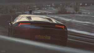 Caption: Unleashed Beauty In Forza Horizon 4 4k - Lamborghini Huracan Wallpaper