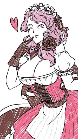 Caption: Vanessa Enoteca - Intense Magic Battle Scene Wallpaper