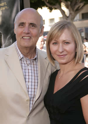 Caption: Veteran Actor Jeffrey Tambor In A Candid Pose Wallpaper