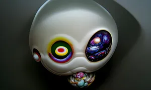 Caption: Vibrant Explosion Of Japanese Pop Art Wallpaper