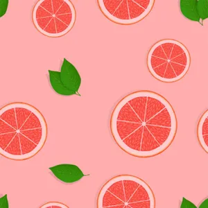 Caption: Vibrant Pink Grapefruit Wallpaper Wallpaper