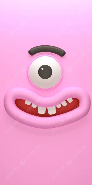 Caption: Vibrant Pink Iphone With 3d Abstract Artwork Wallpaper