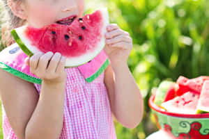 Caption: Vibrant Summer Fruits Platter Wallpaper