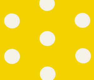 Caption: Vibrant Yellow Polka Dot Wallpaper Wallpaper