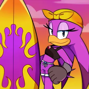 Caption: Wave The Swallow Posing In Style Wallpaper