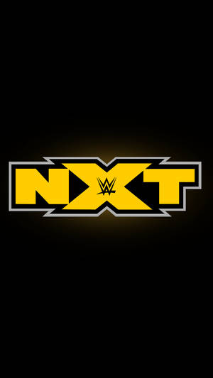 Caption: Wwe Nxt Vibrant Logo Wallpaper