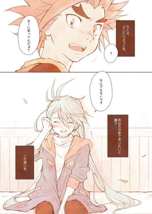 Caption: Xander Shakadera In Action From Beyblade Burst Evolution. Wallpaper