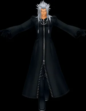 Caption: Xemnas, The Enigmatic Antagonist Of Kingdom Hearts Wallpaper