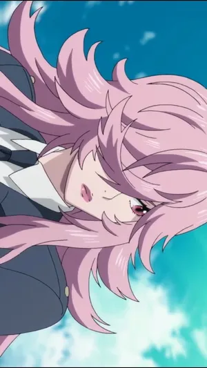 Caption: Yayoi Kusakabe Standing Serenely Amidst Cherry Blossoms Wallpaper