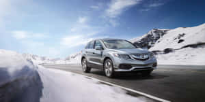 Captivating Acura Mdx: Luxury And Performance Combined Wallpaper