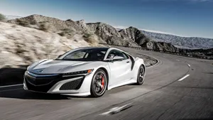 Captivating Acura Nsx In Full Glory Wallpaper