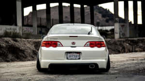 Captivating Acura Rsx Type-s On The Open Road Wallpaper