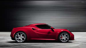 Captivating Alfa Romeo 4c Sports Car Wallpaper