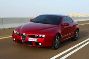 Captivating Alfa Romeo Brera In Its Glory Wallpaper