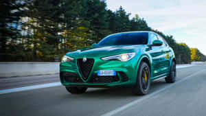 Captivating Alfa Romeo Stelvio Wallpaper