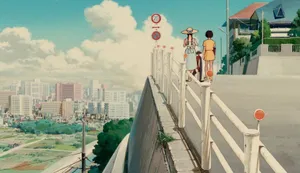 Captivating Anime Architecture In Whisper Of The Heart Wallpaper