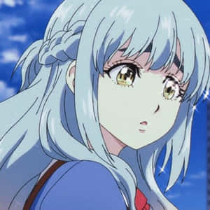 Captivating Anime Artwork Of Kuon Shinzaki Wallpaper