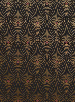 Captivating Art Nouveau Painting Wallpaper