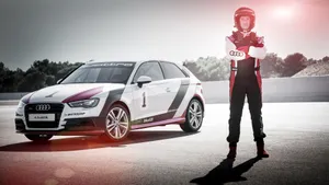 Captivating Audi A3 In Full Glory Wallpaper