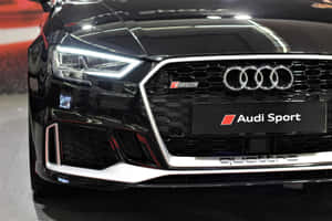 Captivating Audi Rs3 In Action Wallpaper