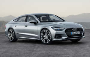 Captivating Audi S7 In Motion Wallpaper