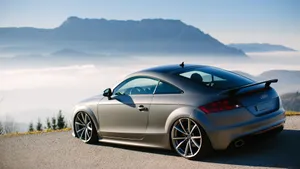 Captivating Audi Tt In Scenic Landscape Wallpaper