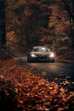 Captivating Audi Tt In Striking Scenery Wallpaper