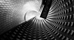 Captivating Black And White Architectural Photography Wallpaper