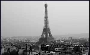 Captivating Black And White Cityscape Wallpaper