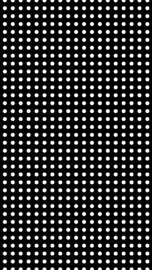 Captivating Black And White Dots Pattern Wallpaper