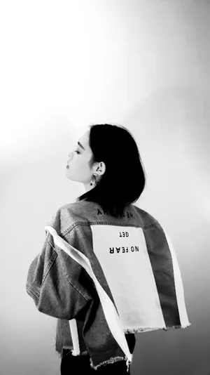 Captivating Black And White Fashion Wallpaper