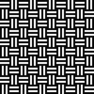 Captivating Black And White Geometric Pattern Wallpaper