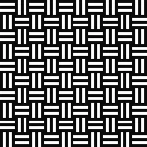 Captivating Black And White Geometric Pattern Wallpaper