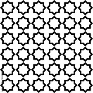 Captivating Black And White Geometric Pattern Wallpaper Wallpaper