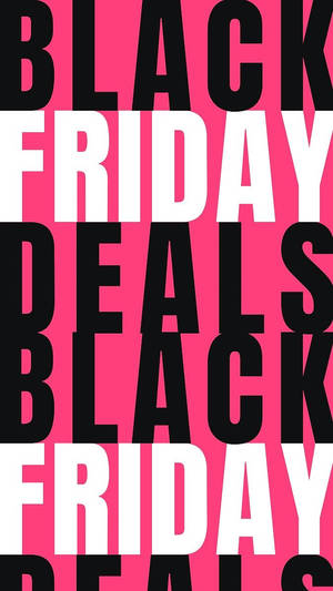 Captivating Black Friday Deals And Discounts Wallpaper