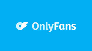 Captivating Blue Onlyfans Logo Wallpaper