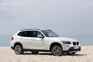 Captivating Bmw X1 In Action Wallpaper