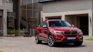 Captivating Bmw X6 On Display Wallpaper