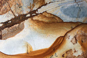 Captivating Brown Marble Texture Wallpaper