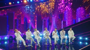 Captivating Bts Stage Performance Wallpaper