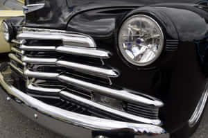 Captivating Car Grill Close-up Wallpaper
