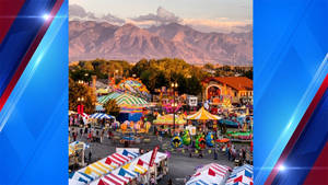 Captivating Carnival Scene In Salt Lake City Wallpaper