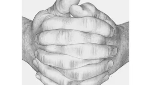 Captivating Charcoal Drawing Masterpiece Wallpaper