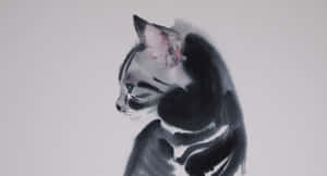 Captivating Charcoal Drawing Of A Beautiful Woman Wallpaper