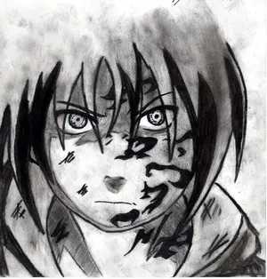 Captivating Charcoal Drawing Of A Forest Wallpaper