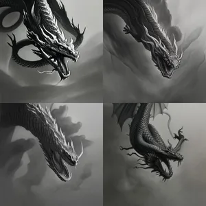 Captivating Charcoal Drawing Of A Woman Wallpaper