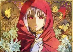 Captivating Cheza: The Flower Maiden Of Wolf's Rain Wallpaper
