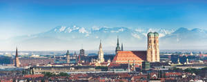 Captivating Cityscape Of Munich Wallpaper