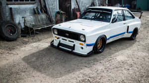 Captivating Classic: Ford Escort Wallpaper